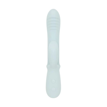 Wibrator silikonowy Good Vibes Only Sage niebieski USB 22 cm