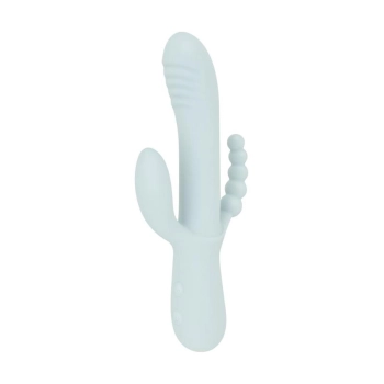 Wibrator silikonowy Good Vibes Only Sage niebieski USB 22 cm
