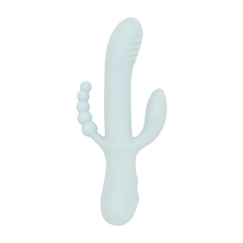 Wibrator silikonowy Good Vibes Only Sage niebieski USB 22 cm