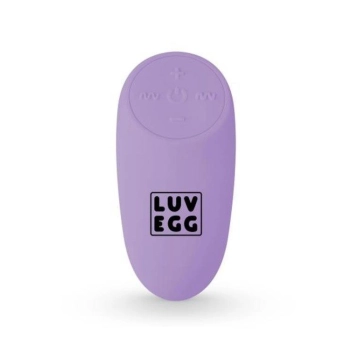 Jajko wibracyjne Luv Egg XL fioletowe silikonowe USB 16 cm