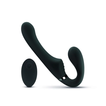 Strap on samonośny No Parts Avery wibrujący USB 22 cm czarny