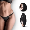 Wibrujące stringi EasyToys PantyRebel czarne z pilotem