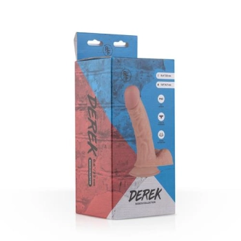 Dildo realistyczne Derek EasyToys beżowe 22 cm z przyssawką