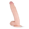 Dildo realistyczne Dwane EasyToys beżowe 30 cm