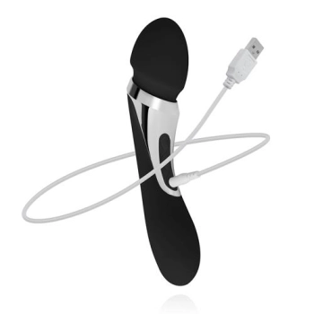 Wibrator różdżka Sway Vibes Wand silikonowy czarny USB
