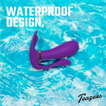 Wibrator punktu G Teazers Purple Pleaser fioletowy z pilotem