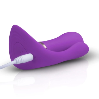 Wibrator punktu G Teazers Purple Pleaser fioletowy z pilotem