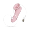 Stymulator łechtaczki z stringami Teazers różowy USB