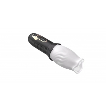 Rotating and vibrating masturbator