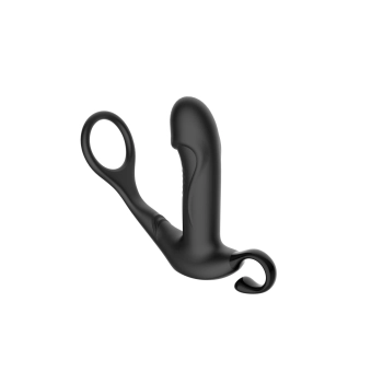 Wibrator analny z pchnięciem B Series Cute silikonowy 10+10