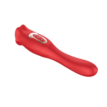 Stymulator łechtaczki Bite Mouth 2.0 muskający silikonowy USB