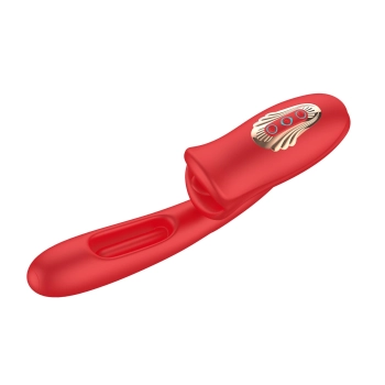 Stymulator łechtaczki Bite Mouth 3.0 silikonowy z ruchem języka USB