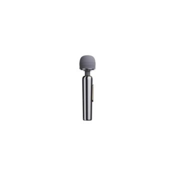 Masażer wand metaliczny silikonowy B Series Cute USB 24 cm