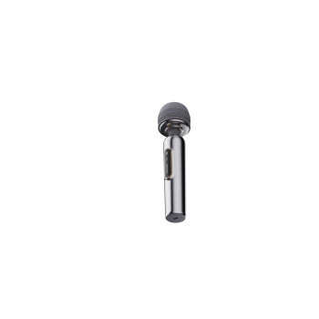 Masażer wand metaliczny silikonowy B Series Cute USB 24 cm