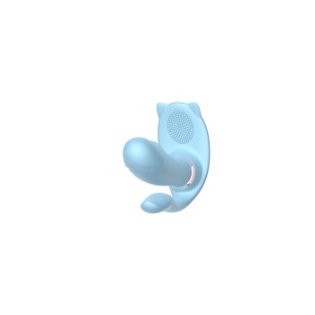 Wibrator analny Cat B Series Cute silikonowy 9 trybów USB