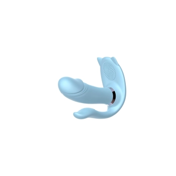 Wibrator analny Cat B Series Cute silikonowy 9 trybów USB