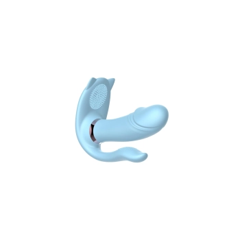 Wibrator analny Cat B Series Cute silikonowy 9 trybów USB