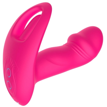 Flicking wearable vibrator