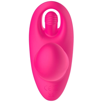 Flicking wearable vibrator