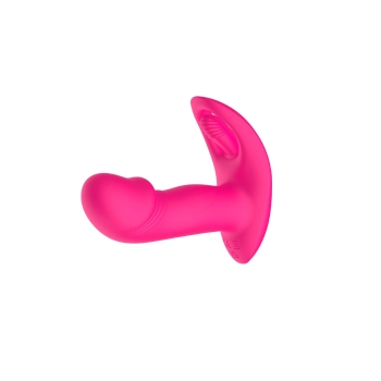 Flicking wearable vibrator