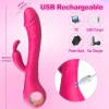 Wibrator króliczek punktu G B-Series Cute silikonowy USB 22 cm