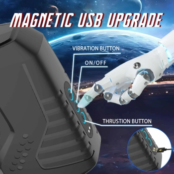 Automatyczny masturbator Space Capsule z wibracją B Series Cute USB