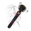 Masażer wibracyjny silikonowy Perfect Wand czarny USB