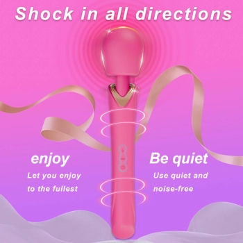 Masażer wibracyjny Perfect Wand różowy silikonowy USB
