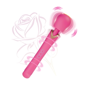 Masażer wibracyjny Perfect Wand różowy silikonowy USB
