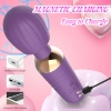 Stymulator łechtaczki silikonowy Little Fairy Wand fioletowy 14 cm