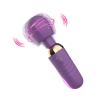 Stymulator łechtaczki silikonowy Little Fairy Wand fioletowy 14 cm