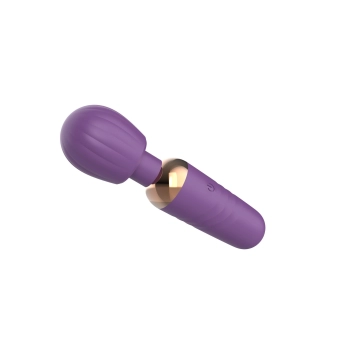 Stymulator łechtaczki silikonowy Little Fairy Wand fioletowy 14 cm