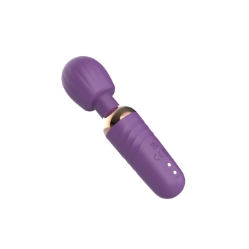 Stymulator łechtaczki silikonowy Little Fairy Wand fioletowy 14 cm