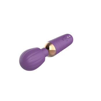 Stymulator łechtaczki silikonowy Little Fairy Wand fioletowy 14 cm