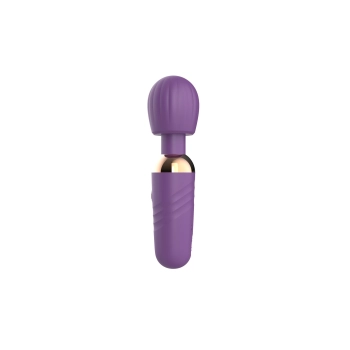 Stymulator łechtaczki silikonowy Little Fairy Wand fioletowy 14 cm