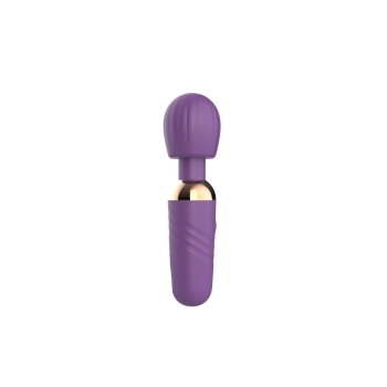 Stymulator łechtaczki silikonowy Little Fairy Wand fioletowy 14 cm