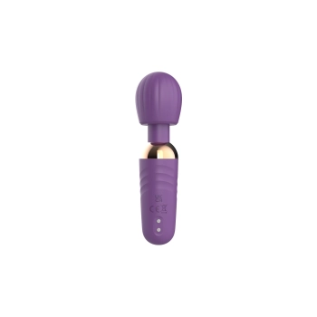 Stymulator łechtaczki silikonowy Little Fairy Wand fioletowy 14 cm