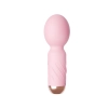 Mini masażer wibracyjny Cute silikonowy różowy USB
