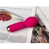 Mini masażer wibracyjny Cute silikonowy różowy USB