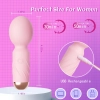 Mini masażer wibracyjny Cute silikonowy różowy USB