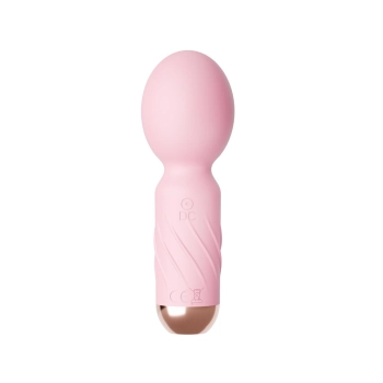 Mini masażer wibracyjny Cute silikonowy różowy USB