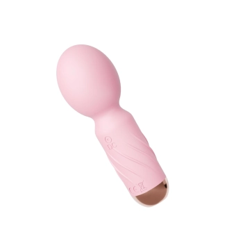 Mini masażer wibracyjny Cute silikonowy różowy USB