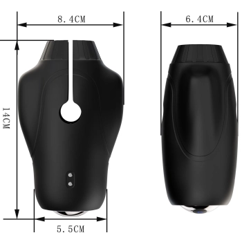 Automatyczny masturbator Cyclone Spinner Elite z rotacją i wibracją USB
