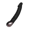Wibrator Jump-O czarny silikonowy realistyczny USB wodoodporny