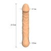 Wibrator Jump-O realistyczny silikonowy cielisty USB wodoodporny