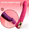 Wibrator Jump-O realistyczny silikonowy cielisty USB wodoodporny