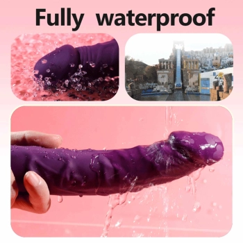 Wibrator Jump-O realistyczny silikonowy cielisty USB wodoodporny
