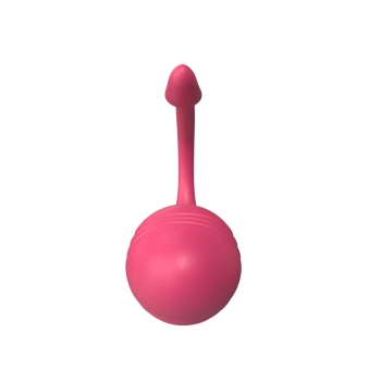 Jajeczko wibrujące App Love z aplikacją czerwone silikonowe 9,6 cm