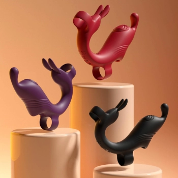 Masażer palcowy punktu G B Series Cute silikonowy USB