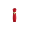 Wibrator szminkowy silikonowy czerwony B Series Cute USB 10 cm